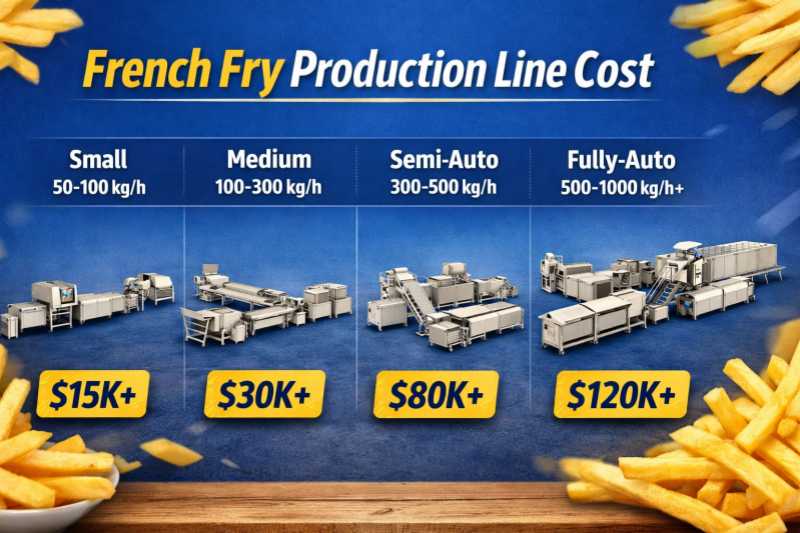 French Fry Production Line Cost